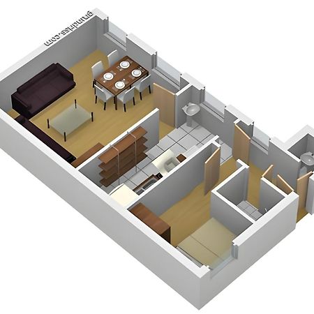 Modern Flat With 2 Rooms, Close To Schoenbrunn Viena Exterior foto
